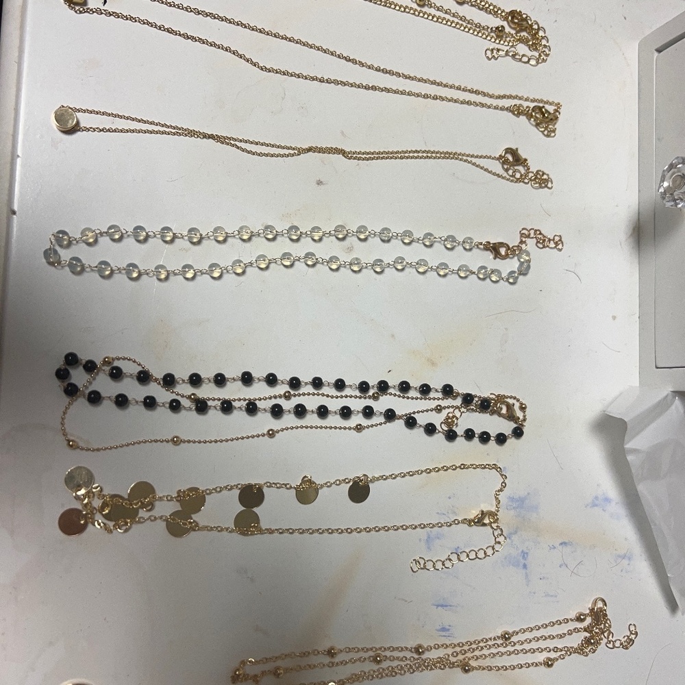 7 back necklaces